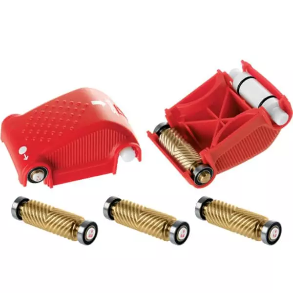 Outillage Fart SWIX KIT STRUCTURE 3 ROULEAUX 22 Rouge 1 Outillage Fart SWIX KIT STRUCTURE 3 ROULEAUX 22 Rouge