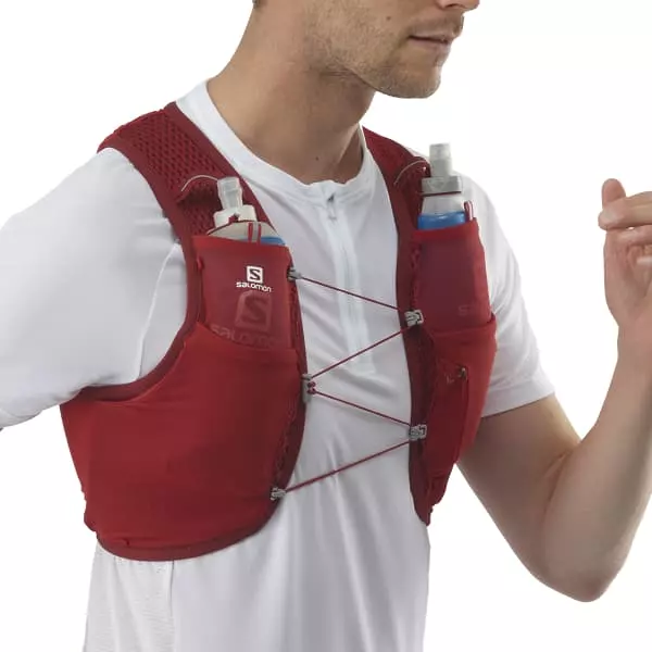 Sacs Hydratation SALOMON ACTIVE SKIN 4 SET GOJI BERRY/RED CHILI 22 Rouge 3 Sacs Hydratation SALOMON ACTIVE SKIN 4 SET GOJI BERRY/RED CHILI 22 Rouge – Image 3