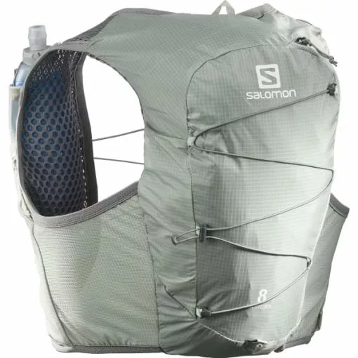 Sacs Hydratation SALOMON ACTIVE SKIN 8 SET WROUGHT IRON/SEDONA SA 22 Gris -Sacs de voyage Soldes Boutique 9 100511 active skin 8 set wrought iron sedona sa lc1758000 01