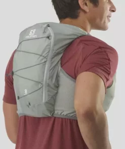 Sacs Hydratation SALOMON ACTIVE SKIN 8 SET WROUGHT IRON/SEDONA SA 22 Gris -Sacs de voyage Soldes Boutique 9 100511 active skin 8 set wrought iron sedona sa lc1758000 03