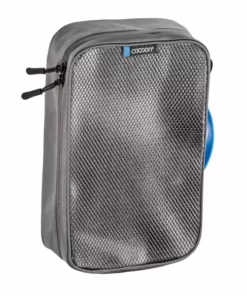 Sacs De Voyage à Roulettes COCOON PACKING CUBE WITH LAMINATED NET TOP M GREY/BLACK 22 Gris
