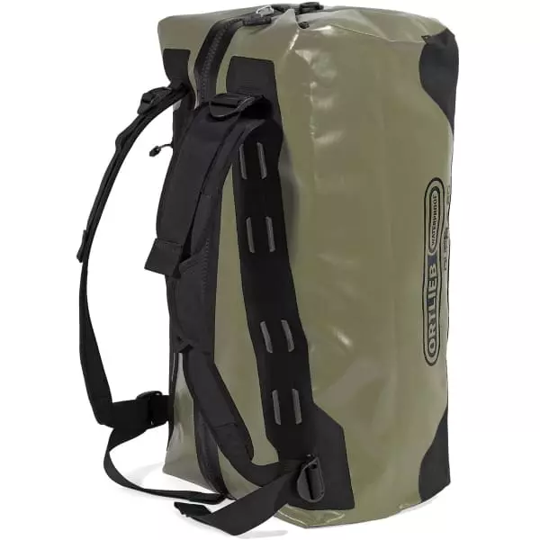 Duffels ORTLIEB DUFFEL 60L OLIVE-BLACK 22 Vert 3 Duffels ORTLIEB DUFFEL 60L OLIVE-BLACK 22 Vert – Image 3