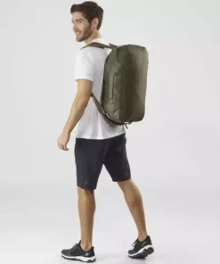 Duffels SALOMON BAG OUTLIFE DUFFEL 25 OLIVE NIGHT/MARTIN 22 Vert -Sacs de voyage Soldes Boutique 9 108957 bag outlife duffel 25 olive night martin lc1517100 03