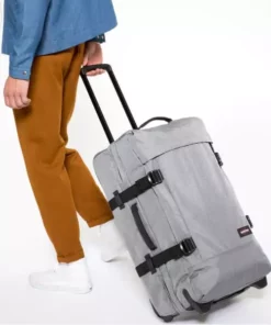 Sacs De Voyage à Roulettes EASTPAK TRANVERZ M SUNDAY GREY 22 Gris -Sacs de voyage Soldes Boutique 9 111484 tranverz m sunday grey ek00062l 363 05