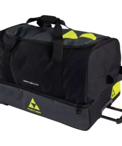 Sacs De Voyage à Roulettes FISCHER TEAM TROLLEY RACE 188L BLACK/NEON YELLOW 23 Noir / Jaune
