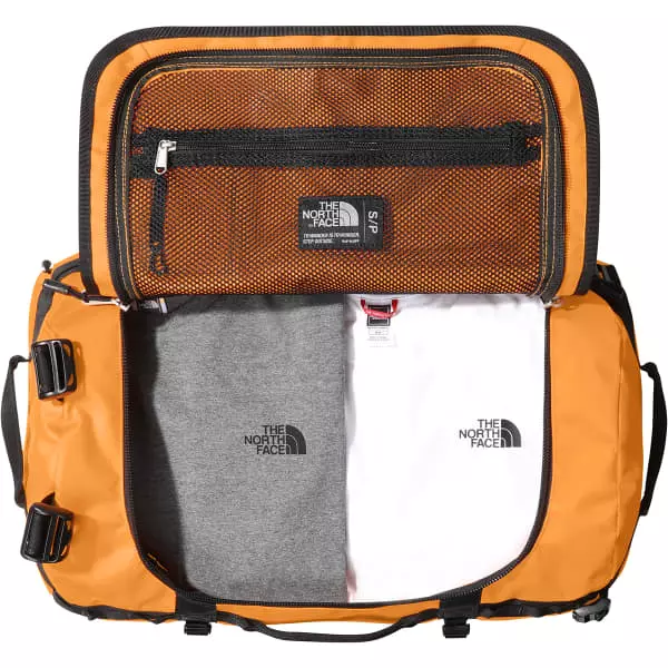 Duffels THE NORTH FACE BASE CAMP DUFFEL S CONEORNG/TNFBLCK 23 Noir / Orange 2 Duffels THE NORTH FACE BASE CAMP DUFFEL S CONEORNG/TNFBLCK 23 Noir / Orange – Image 2