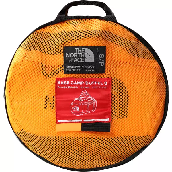 Duffels THE NORTH FACE BASE CAMP DUFFEL S CONEORNG/TNFBLCK 23 Noir / Orange 4 Duffels THE NORTH FACE BASE CAMP DUFFEL S CONEORNG/TNFBLCK 23 Noir / Orange – Image 4