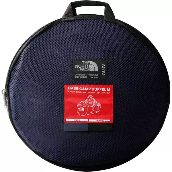 Duffels THE NORTH FACE BASE CAMP DUFFEL M TNFNAVY/TNF BLK 23 Noir / Gris 4 Duffels THE NORTH FACE BASE CAMP DUFFEL M TNFNAVY/TNF BLK 23 Noir / Gris – Image 4
