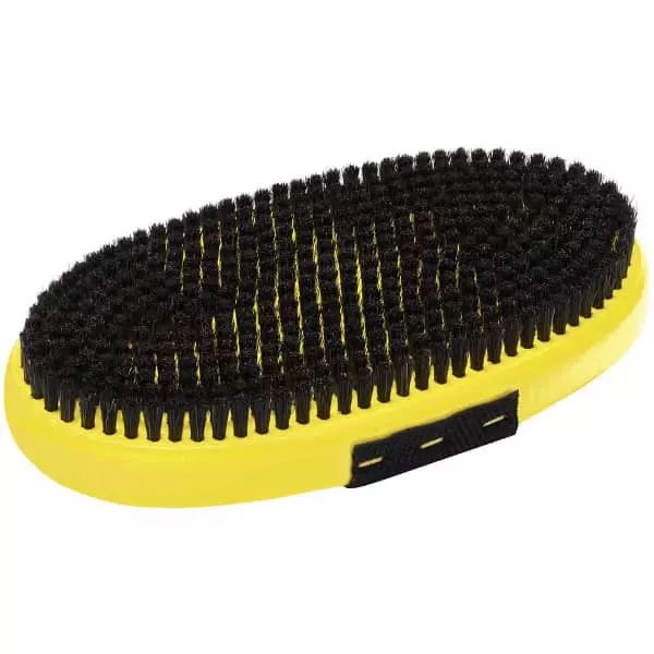 Brosses à Farter TOKO BASE BRUSH OVAL HORSEHAIR WITH STRAP 22 Jaune 1 Brosses à Farter TOKO BASE BRUSH OVAL HORSEHAIR WITH STRAP 22 Jaune