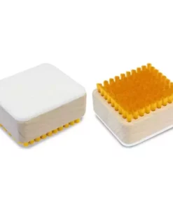 Brosses à Farter VOLA BROSSE NYLON SOFT / FELT MINI 23 Marron / Jaune / Blanc