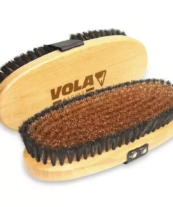 Brosses à Farter VOLA BROSSE OVALE RACING BRONZE DUR / CRIN DE CHEVAL 23 Marron