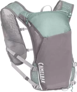 Sacs Hydratation CAMELBAK WOMEN'S ZEPHYR VEST SILVER/BLUE HAZE 22 Bleu / Gris
