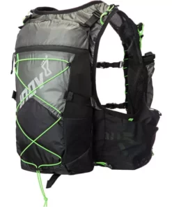 Sacs Hydratation INOV-8 RACE ULTRA PRO 2IN1 VEST BLACK/GREEN 22 Noir / Vert