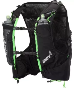 Sacs Hydratation INOV-8 RACE ULTRA PRO 2IN1 VEST BLACK/GREEN 22 Noir / Vert -Sacs de voyage Soldes Boutique 9 71777 race ultra pro 2in1 vest black green 000788 bkgr 03