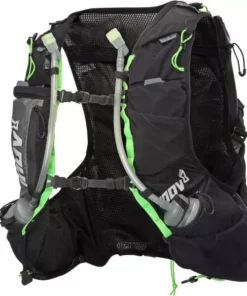 Sacs Hydratation INOV-8 RACE ULTRA PRO 2IN1 VEST BLACK/GREEN 22 Noir / Vert -Sacs de voyage Soldes Boutique 9 71777 race ultra pro 2in1 vest black green 000788 bkgr 04