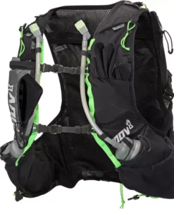 Sacs Hydratation INOV-8 RACE ULTRA PRO 2IN1 VEST BLACK/GREEN 22 Noir / Vert -Sacs de voyage Soldes Boutique 9 71777 race ultra pro 2in1 vest black green 000788 bkgr 06
