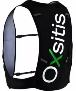 Sacs Hydratation OXSITIS ATOM 4 BLACK/WHITE/CYAN 20 Noir