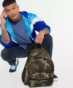 Sacs à Dos Urbain EASTPAK PADDED ZIPPL'R CAMO 22 Marron / Vert / Noir -Sacs de voyage Soldes Boutique 9 81396 padded zippl r camo ea5b74 181 06