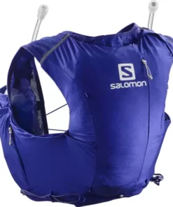 Sacs Hydratation SALOMON ADV SKIN 8 SET W CLEMATIS BLUE/ALLOY 21 Bleu