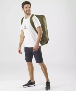 Duffels SALOMON BAG OUTLIFE DUFFEL 45 OLIVE NIGHT/MARTINI OLIVE 22 Vert -Sacs de voyage Soldes Boutique 9 85012 lc1516700 04