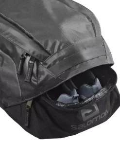 Duffels SALOMON BAG OUTLIFE DUFFEL 25 EBONY/BLACK 22 Noir -Sacs de voyage Soldes Boutique 9 85017 lc1517000 05