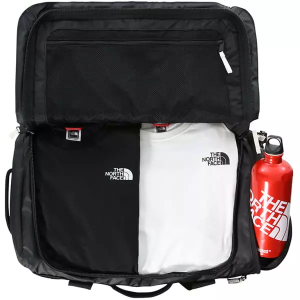 Duffels THE NORTH FACE BASE CAMP VOYAGER DUFFEL 42L TNF BLACK/TNF WHITE 23 Noir 6 Duffels THE NORTH FACE BASE CAMP VOYAGER DUFFEL 42L TNF BLACK/TNF WHITE 23 Noir – Image 6