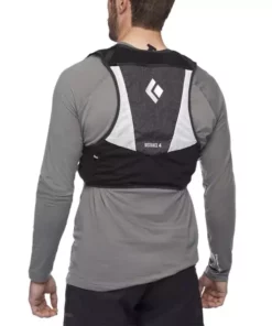 Sacs Hydratation BLACK DIAMOND DISTANCE 4 HYDRATION VEST ALLOY 22  Noir -Sacs de voyage Soldes Boutique 9 87537 bd681231 alloy 05