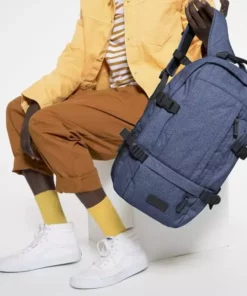 Sacs à Dos Urbain EASTPAK FLOID CS RIP HOT DENIM 21 Bleu -Sacs de voyage Soldes Boutique 9 91307 floid cs rip hot denim ek000201 k95 05