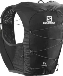 Sacs Hydratation SALOMON ACTIVE SKIN 8 W SET BLACK/EBONY 22 Noir
