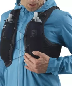 Sacs Hydratation SALOMON ACTIVE SKIN 8 SET BLACK/EBONY 22 Noir -Sacs de voyage Soldes Boutique 9 93393 active skin 8 set black ebony lc1568200 05