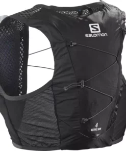 Sacs Hydratation SALOMON ACTIVE SKIN 4 SET BLACK/EBONY 22 Noir