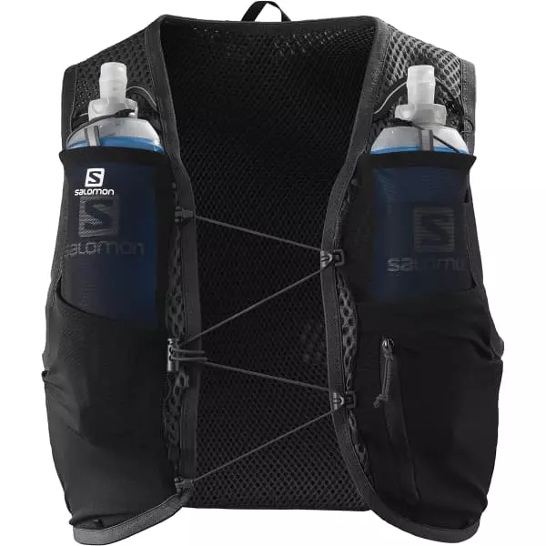 Sacs Hydratation SALOMON ACTIVE SKIN 4 SET BLACK/EBONY 22 Noir 2 Sacs Hydratation SALOMON ACTIVE SKIN 4 SET BLACK/EBONY 22 Noir – Image 2
