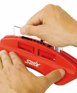 Outillage Fart SWIX AIGUISE RACLOIR PLEXI WORLD CUP 21 Rouge -Sacs de voyage Soldes Boutique aiguise racloir T410 04