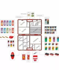 Outillage Fart SWIX MALLETTE FARTAGE FOND NEW 23 Rouge -Sacs de voyage Soldes Boutique malette fart fond T550 04